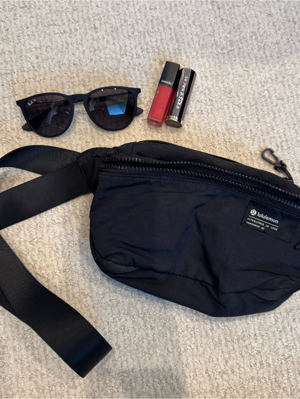 lululemon athletica Black Belt Bag